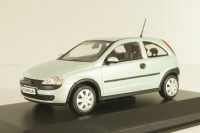 Opel Corsa (C) 2000, light green, Minichamps 1:43