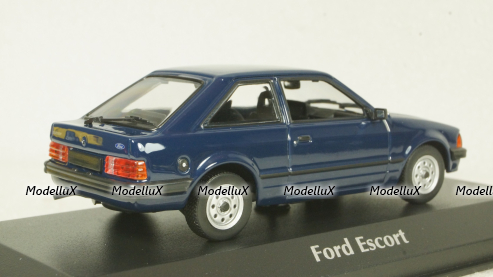 Ford Escort 1981, blue, 940085000, Maxichamps 1:43