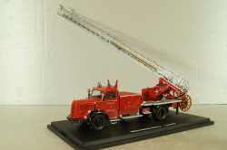 Mercedes L 6600  fire ladder 1951, red, 03091, Schuco 1:43 Уценка!