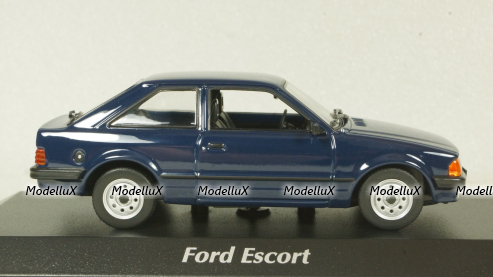 Ford Escort 1981, blue, 940085000, Maxichamps 1:43