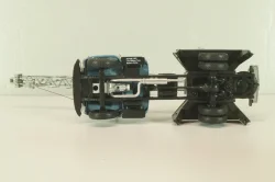 АК-75В автокран на шасси Зил-130 1976, синий/серый, Автоистория 1:43