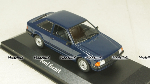 Ford Escort 1981, blue, 940085000, Maxichamps 1:43