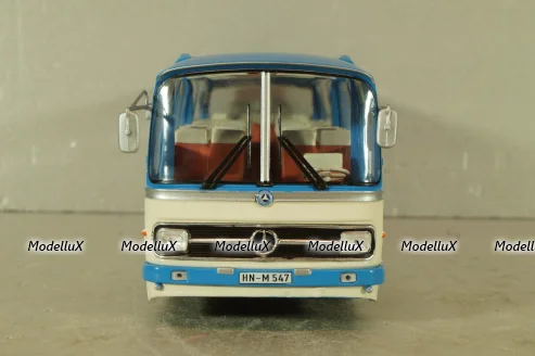 Mercedes-Benz O302-10R 1972, blue/white, BUS008, IXO 1:43