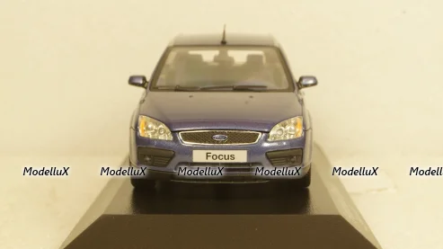 Ford Focus Turnier 2006 blue metallic, 400084012, Minichamps 1:43