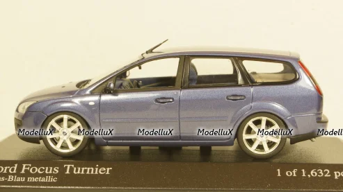 Ford Focus Turnier 2006 blue metallic, 400084012, Minichamps 1:43