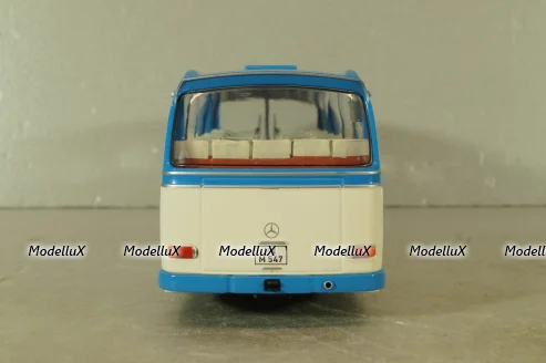 Mercedes-Benz O302-10R 1972, blue/white, BUS008, IXO 1:43