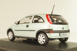 Opel Corsa (C) 2000, light green, Minichamps 1:43