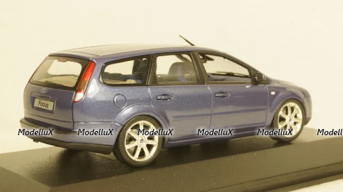 Ford Focus Turnier 2006 blue metallic, 400084012, Minichamps 1:43