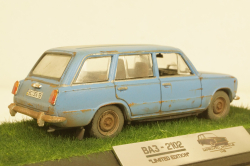 Ваз-2102 синий, Improved Models 1:43