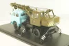 К-67 Автокран на шасси Маз-500 1965, голубой/хаки, SSM1610, SSM 1:43