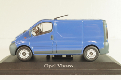 Opel Vivaro/Renault Trafic 2001, blue, 9162811, Minichamps 1:43