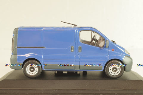Opel Vivaro/Renault Trafic 2001, blue, 9162811, Minichamps 1:43