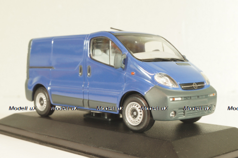 Opel Vivaro/Renault Trafic 2001, blue, 9162811, Minichamps 1:43