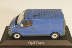 Opel Vivaro/Renault Trafic 2001, blue, 9162811, Minichamps 1:43