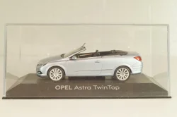 Opel Astra (H) TwinTop 2005, light blue, 93199366, Minichamps 1:43