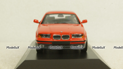 BMW 3 Series Coupe (E36), 1992 red, 940023320, Maxichamps 1:43