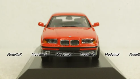 BMW 3 Series Coupe (E36), 1992 red, 940023320, Maxichamps 1:43