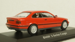 BMW 3 Series Coupe (E36), 1992 red, 940023320, Maxichamps 1:43