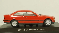 BMW 3 Series Coupe (E36), 1992 red, 940023320, Maxichamps 1:43