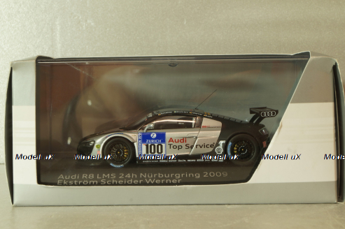 Audi R8 LMS #100 24h Nurburgring 2009, 5020918443, Spark 1:43 