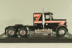 Freightliner FLC 120 64 T 1977, black/red, TR218, IXO 1:43