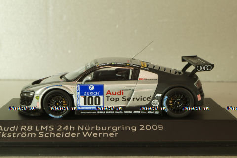Audi R8 LMS #100 24h Nurburgring 2009, 5020918443, Spark 1:43 
