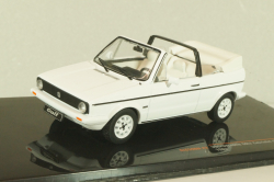Volkswagen Golf 1 Cabriolet 1981, white, CLC590, IXO 1:43