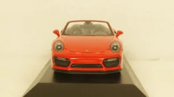 Porsche 911 (991.2) Turbo S Cabriolet 2017 red, 410067180, Minichamps 1:43 Уценка!