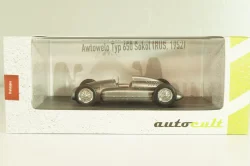 Автовело Сокол-650 (Awtowelo Typ 650 Sokol) 1952, silver, 07014, Autocult 1:43