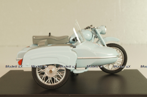 ИЖ "Юпитер-2К" 1965, серый, Наши Мотоциклы №51, NM051, Modimio 1:43