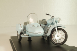 ИЖ "Юпитер-2К" 1965, серый, Наши Мотоциклы №51, NM051, Modimio 1:43