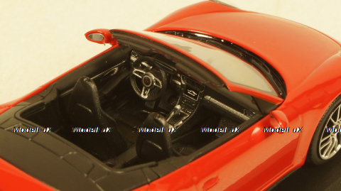 Porsche 911  (991.2) Turbo S Cabriolet 2017 red, 410067180, Minichamps 1:43