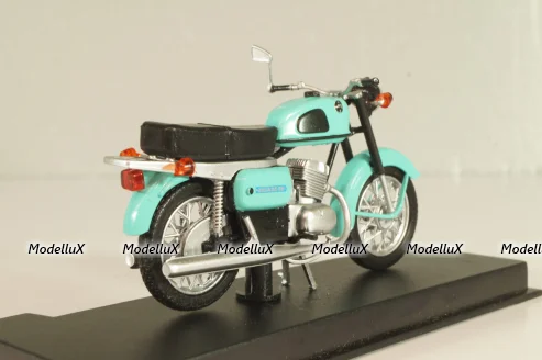 Восход-2М 1976, светло зеленый, Наши Мотоциклы №46, NM046, Modimio 1:43