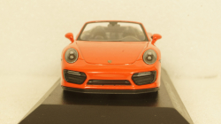 Porsche 911  (991.2) Turbo S Cabriolet 2017 orange, 410067181, Minichamps 1:43