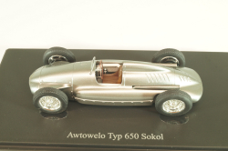 Автовело Сокол-650 (Awtowelo Typ 650 Sokol) 1952, silver, 07014, Autocult 1:43