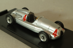 Auto Union Type D #4 1938, silcer, 5030300303, Brumm 1:43