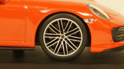 Porsche 911  (991.2) Turbo S Cabriolet 2017 orange, 410067181, Minichamps 1:43
