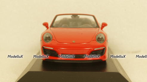Porsche 911 (991.2) Carrera 4S Cabriolet 2017, red, 410067230, Minichamps 1:43