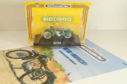 М1М 1956, зеленый, Наши Мотоциклы №42, Modimio 1:43 С журналом!