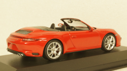 Porsche 911 (991.2) Carrera 4S Cabriolet 2017, red, 410067230, Minichamps 1:43