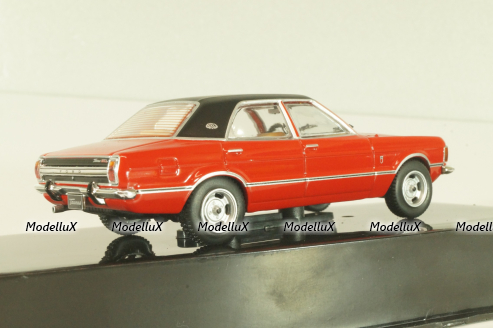 Ford Taunus GLX 1973, red, CLC593, IXO 1:43