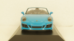 PORSCHE 911 (991.2) CARRERA 4GTS CABRIOLET 2017 BLUE, 410067332, Minichamps 1:43