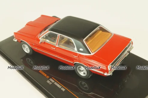 Ford Taunus GLX 1973, red, CLC593, IXO 1:43