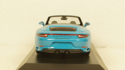 PORSCHE 911 (991.2) CARRERA 4GTS CABRIOLET 2017 BLUE, 410067332, Minichamps 1:43