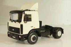 Маз-5432 тягач, белый, Легендарные Грузовики СССР №72, 1:43