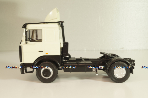 Маз-5432 тягач, белый, Легендарные Грузовики СССР №72, 1:43