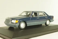 Mercedes-Benz 560 SEL (W126) 1989, dark blue, 430039302, Minichamps 1:43