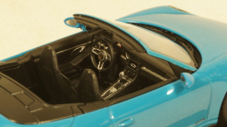 PORSCHE 911 (991.2) CARRERA 4GTS CABRIOLET 2017 BLUE, 410067332, Minichamps 1:43