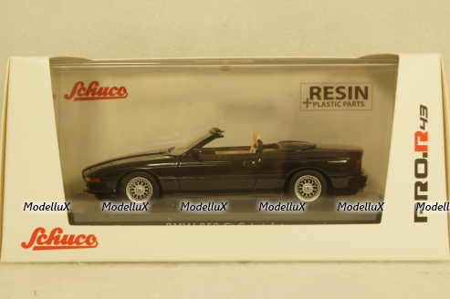 BMW 850 CI Convertible (E31) black, 450914900, Schuco Pro R 1:43