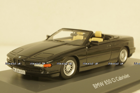 BMW 850 CI Convertible (E31) black, 450914900, Schuco Pro R 1:43